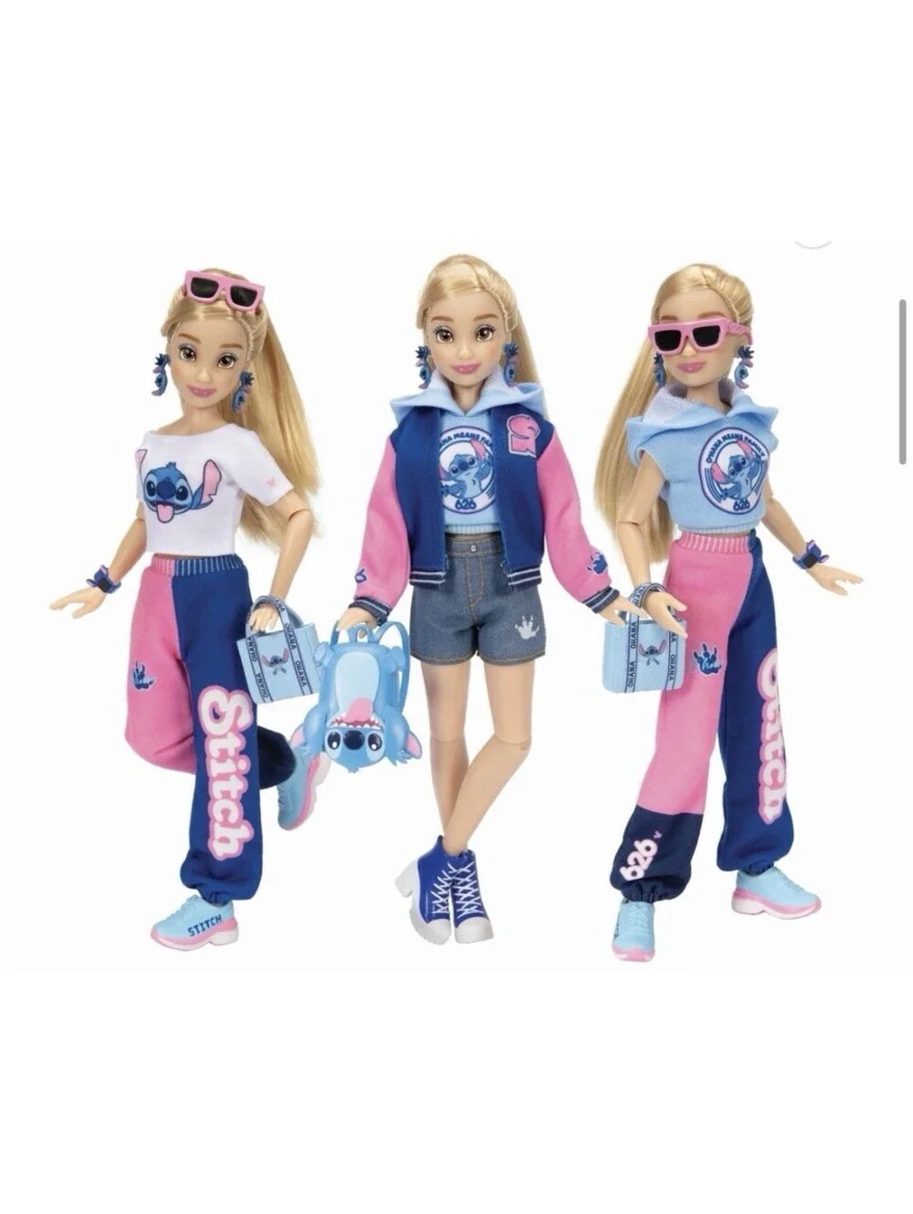 4 Disney ILY 4EVER Doll Maleficent Hocus Pocus Stitch Nightmare Before Christmas